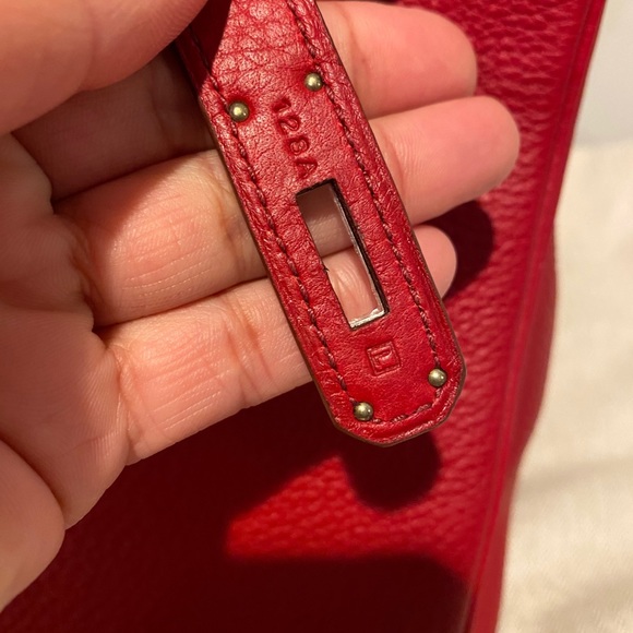 Authentic Hermes Birkin 35 cm. Mint condition! Box, Dustbag, Raincoat, etc incl! - Picture 14 of 15